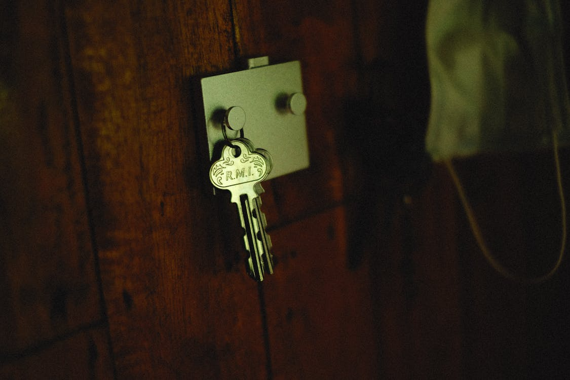 close-up of keys